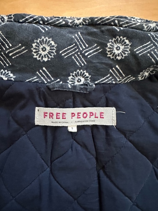 Free People Mackenzie Bomber Jacket Size Small - Picture 6 of 8